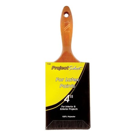 PROJECT SELECT Linzer  4 in. Flat Paint Brush 1123-4